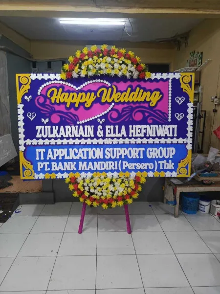 Papan Bunga Gedung Wedding Bogor Kota